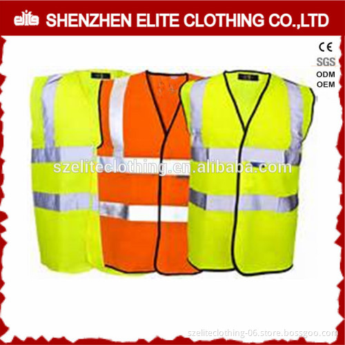 Cheap Wholesale Custom Logo Reflective workwear Safety Vest